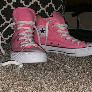 Pink Hightop Converse!